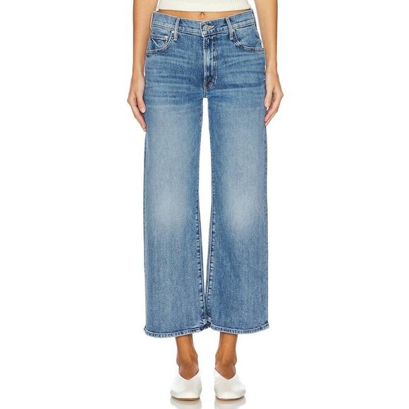 Mother Mid Rise Maven Ankle Jean in Toil and Trouble 24 - Picture 1 of 5